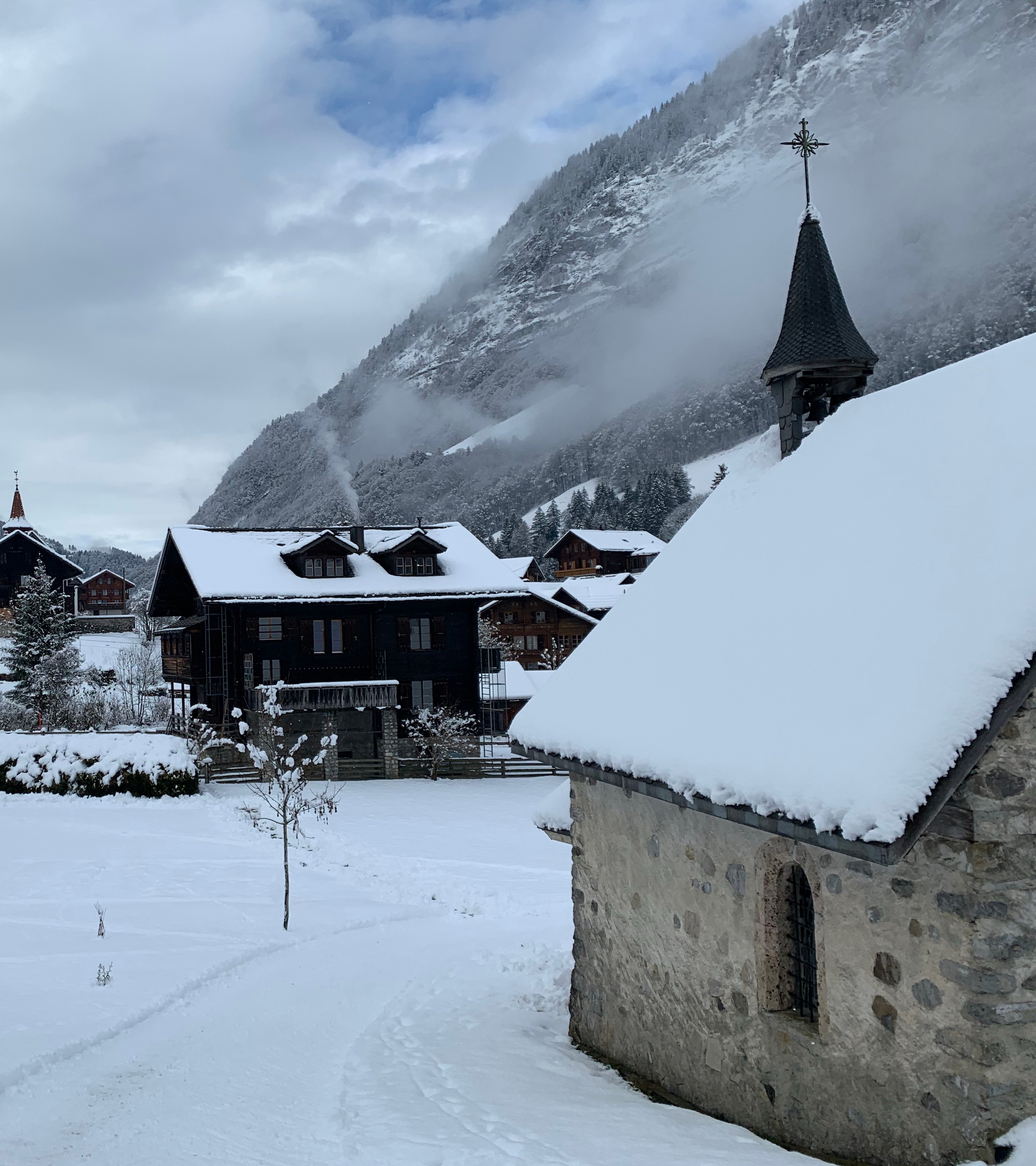 Vue du chalet