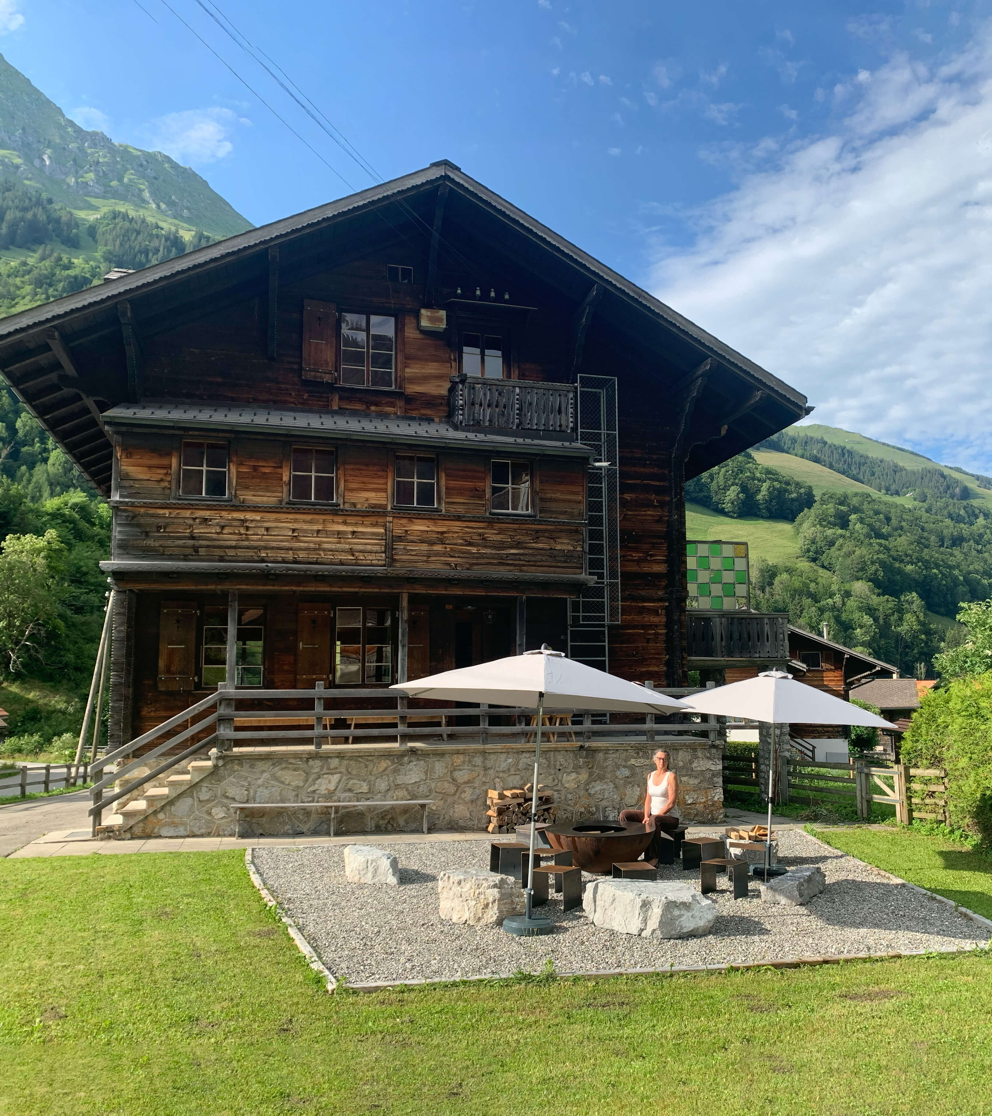 Vue du Chalet Edelweiss