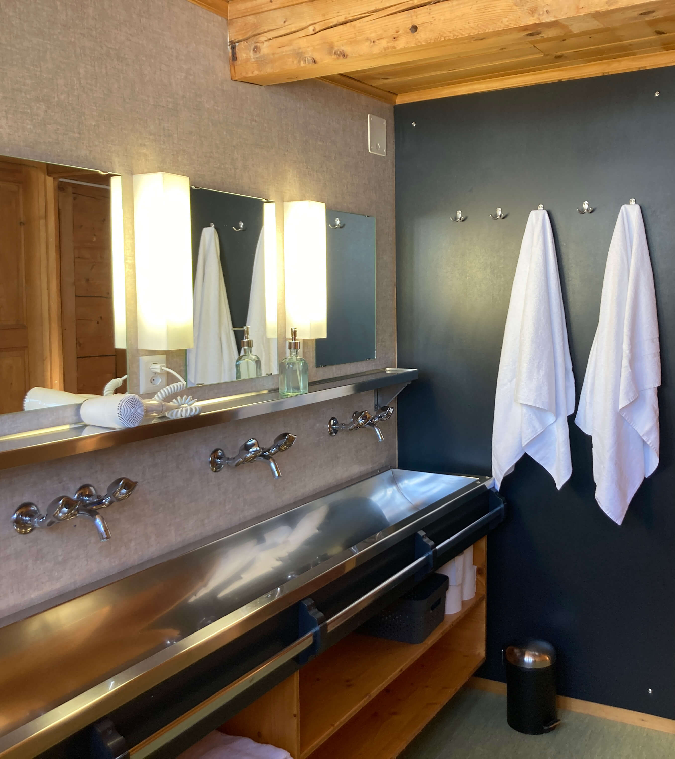 Espaces communs et sanitaires